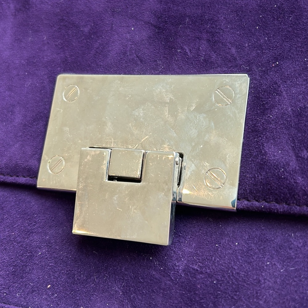 Purple Stuart Weitzman evening bag - Picture 2 of 6